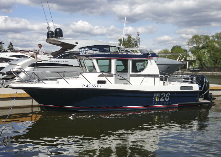 Продажа катера для рыбалки Nord Star 26 OB Patrol (2015)