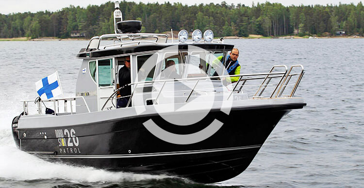 Морской, всепогодный катер Nord Star 26 Patrol OB для рыбалки, отдыха, путешествий